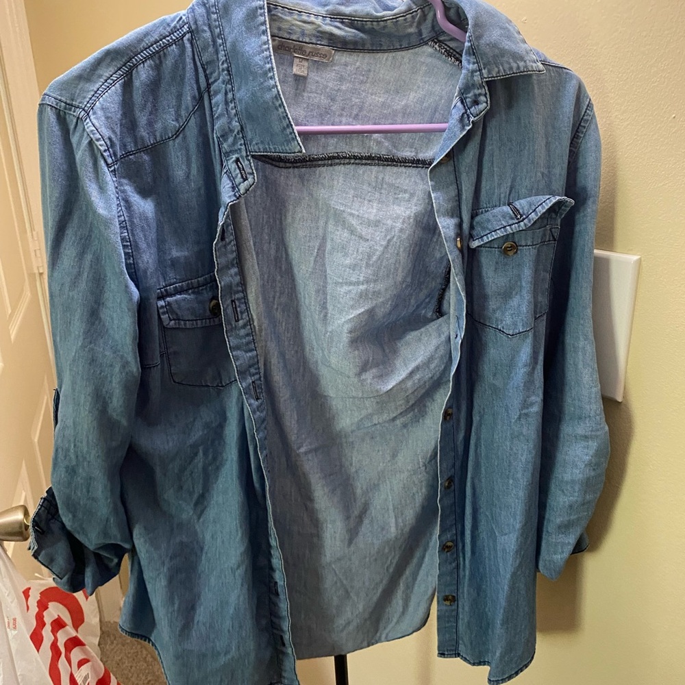 Jean cardigan